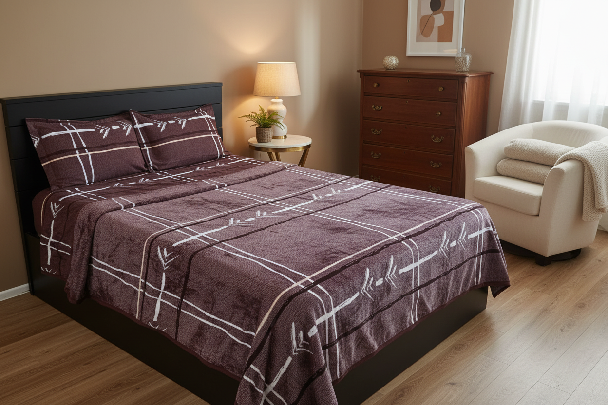 Brown Arrow Bedding - Image 1