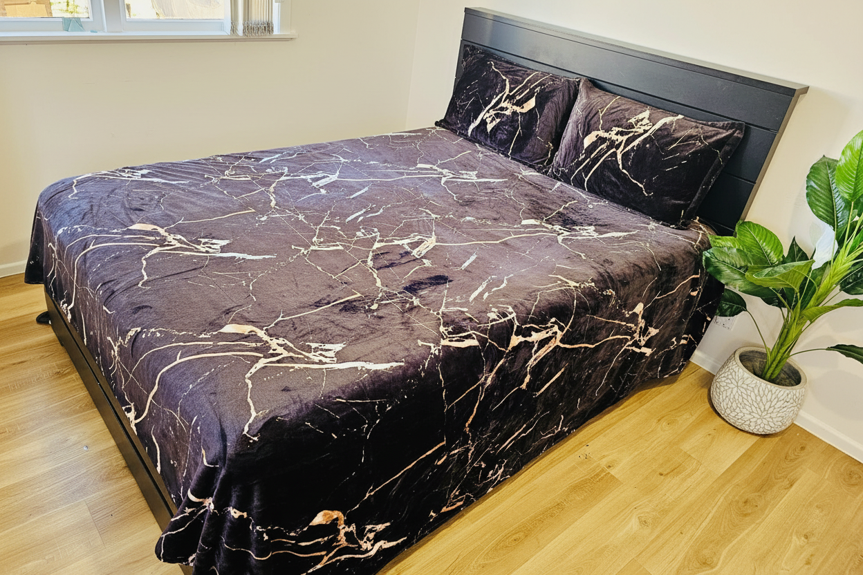 Black Marble Bedding - Image 5