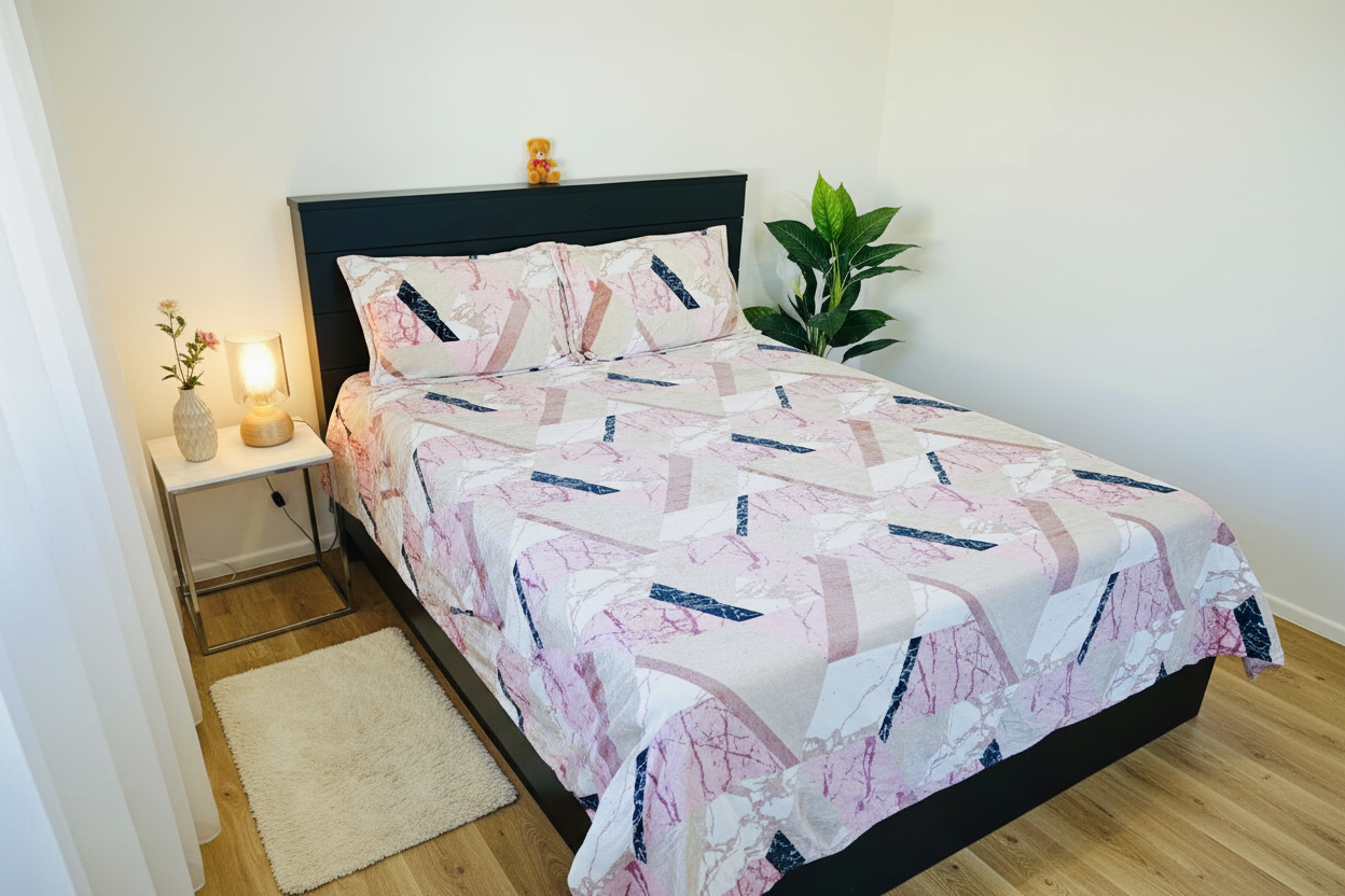 Pink Marble Bedding - Image 5