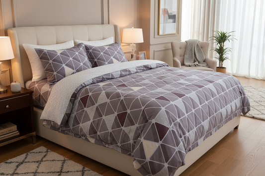 Purple Triangle Bedding - Image 4