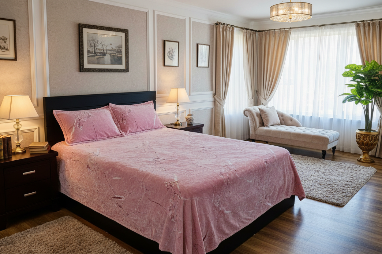 Red Marble Bedding - Image 3
